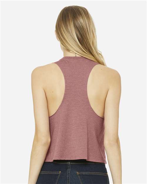 Women's Racerback Crop Tank - 6682