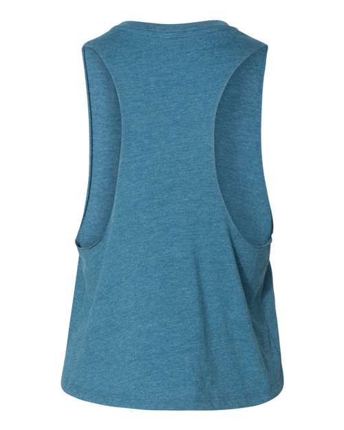 Women's Racerback Crop Tank - 6682