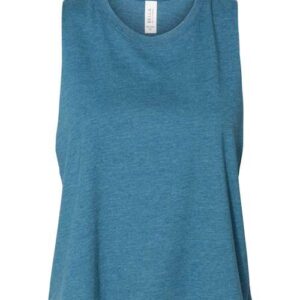 Women's Racerback Crop Tank - 6682 - Image 8