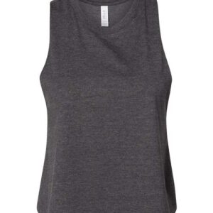 Women's Racerback Crop Tank - 6682 - Image 5