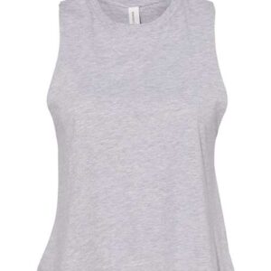 Women's Racerback Crop Tank - 6682 - Image 2
