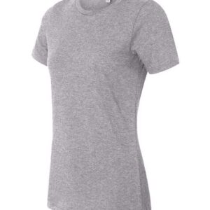 Women’s Relaxed Fit Heather CVC Tee - 6400CVC - Image 3