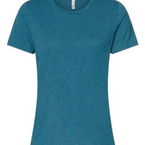 Women’s Relaxed Fit Heather CVC Tee - 6400CVC - Image 14