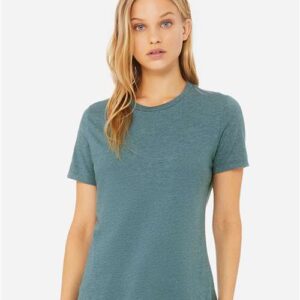Women’s Relaxed Fit Heather CVC Tee - 6400CVC - Image 17