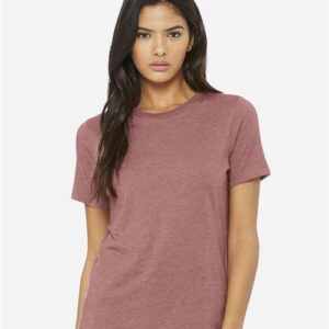 Women’s Relaxed Fit Heather CVC Tee - 6400CVC - Image 23